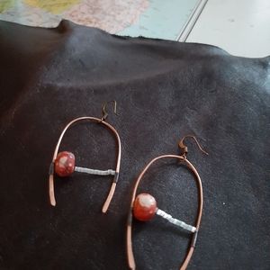 Copper Sunset Earrings